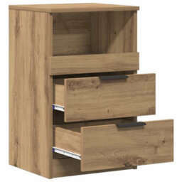 Berkfield Elegant Bedside Cabinets 2 Pcs Artisan Oak 40X36X65 Cm Engineered Wood - thumbnail 5