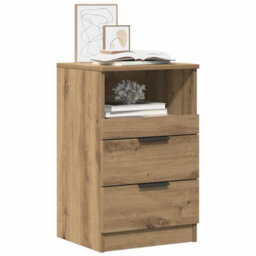 Berkfield Elegant Bedside Cabinets 2 Pcs Artisan Oak 40X36X65 Cm Engineered Wood - thumbnail 4