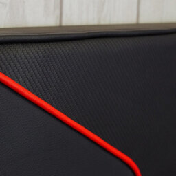 X Rocker X-Rocker Cerberus Ottoman Gaming Bed, 3Ft Single Upholstered Bedstead With Storage Carbon Red Black -  90X190Cm Mattress Included - thumbnail 5