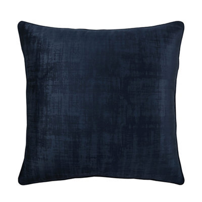 GoodHome Ruvor Blue Indoor Cushion, (L)55Cm X (W)55Cm - image 1