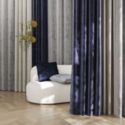 GoodHome Ruvor Blue Indoor Cushion, (L)55Cm X (W)55Cm - thumbnail 5