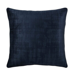 GoodHome Ruvor Blue Indoor Cushion, (L)55Cm X (W)55Cm - thumbnail 1