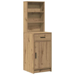 Walplus Dressing Table Set With Door 2 Pcs Artisan Oak 50 X 41 X 135 Cm - thumbnail 6