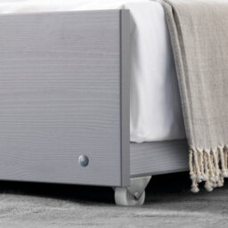 Bedmaster Tyler Grey Guest Bed And Trundle With Pocket Mattresses - thumbnail 6