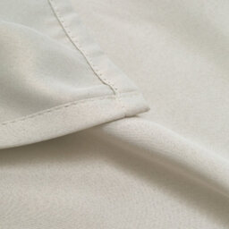 Living And Home Beige Solid Grommet Top 100% Blackout Curtains 2 Pack Thermal Insulated Panels 137X117Cm - thumbnail 7