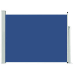 Walplus Patio Retractable Side Awning Garden Sun Shade Canopy Gazebo For Back Door, Porch, Patio 140X500 Cm Blue - thumbnail 2