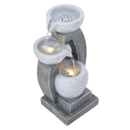 Living And Home Solar-Powered Water Fountain With Modern Minimalist Design, Ideal For Garden & Patio Decor, 46Cm(H) - thumbnail 4