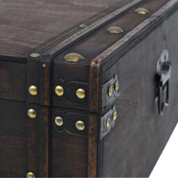 Vidaxl Coffee Table Plywood Vintage Style 120X55X35 Cm - thumbnail 7
