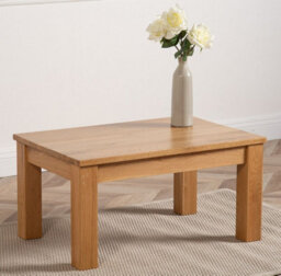 That's Furniture Oslo Solid Oak Coffee Table For Living Room