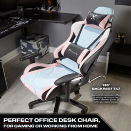 X Rocker Agility Esport Ergonomic Gaming Chair - Bubblegum Edition - thumbnail 6