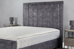 Sloomy Arizona Bed Frame With Sprung Memory Foam Mattress- Steel Plush- Single - thumbnail 3