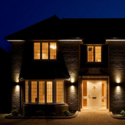 B.k.licht Black Outdoor Wall Light Led Ip44 Waterproof Lamp Gu10 Bulbs Included 2X 400Lm - thumbnail 7