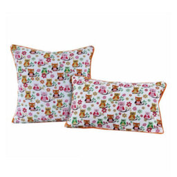 Homescapes Cotton Owls Cushion Cover, 30 X 30 Cm - thumbnail 3