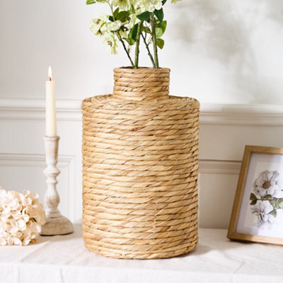 Dibor Traditional Water Hyacinth Stem Home Decor Flower Vase - image 1