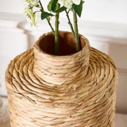 Dibor Traditional Water Hyacinth Stem Home Decor Flower Vase - thumbnail 5