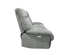 DS Living Torino  3+2 Seater Bundle Recliner Sofa In Grey Or Silver - thumbnail 7