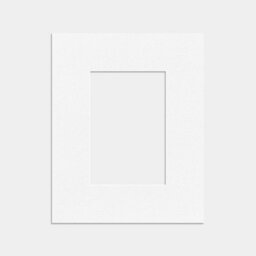 Ak Frames 10X8 White Picture Mounts To Fit 6X4 Aperture Size - Mount Board Only (No Frame Included) - thumbnail 1