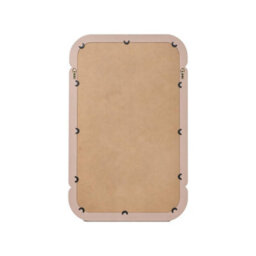 Sweeek - Rectangular Mirror With Wood Decor Nude 106X36X7 Cm - Volt - thumbnail 3