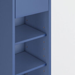 Sobuy Bzr34-Ii-B,tall Bathroom Storage Cabinet - Slim Bathroom Unit,compact Bathroom Furniture, Blue,w20Xd20Xh180 - thumbnail 9