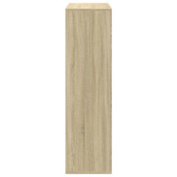 Berkfield Room Divider Bookcase Sonoma Oak 69.5X29X103.5 Cm Engineered Wood - thumbnail 6