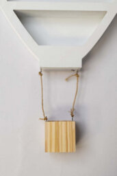 Marco Paul White Wooden Shelves, Children's Hot Air Balloon Shelf, Wall Mounted, Led Lights - thumbnail 9