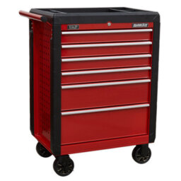 Sealey Topchest 4 Drawer & Rollcab 6 Drawer Combination Ap3410Stack - thumbnail 9