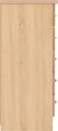 Seconique Nevada 5 Drawer Narrow Chest Sonoma Oak Effect - thumbnail 8