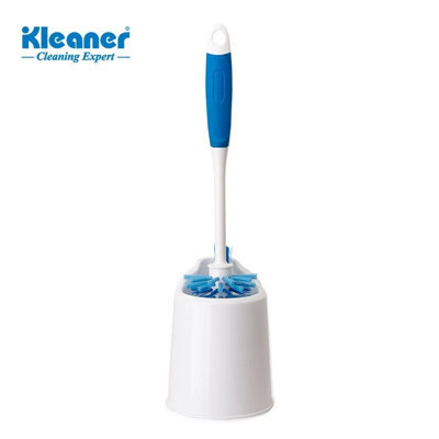 Toilet Brush And Holder Set Wc Bathroom Accessories Deep Cleaning Freestanding - image 1