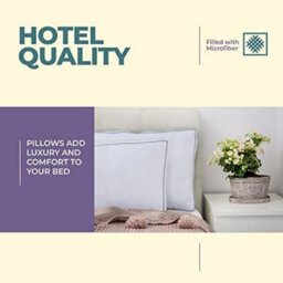 Nod Off 100% Egyptian Cotton Box Designed For Side Sleeper Pillow, Bounce Back Hypoallergenic - Pack Of 1 - thumbnail 7