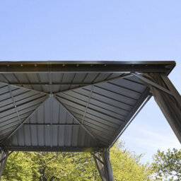 Rowlinson Sojag Dakota Gazebo 3M X 3M Dark Brown - thumbnail 3