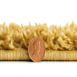 Uetian Gold Shaggy Area Rug Plush Soft Carpet For Bedroom Living Room Modern Home Decor (120 X 170 Cm) - thumbnail 3