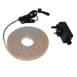 GoodHome Cacella Mains-Powered (Plug-In) Led Warm White Strip Light Ip65 2000Lm 2700K (L)5M - thumbnail 4