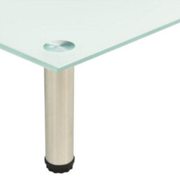 Berkfield Tv Stand Frosted 60X35X17 Cm Tempered Glass - thumbnail 4