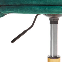 Beliani Desk Chair Monticello Velvet Green - thumbnail 8