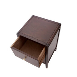 Cabinet Bits Vito 2 Drawer Brown Bedside Table - thumbnail 6