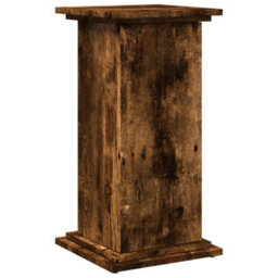 Walplus Display Stand With Storage Smoked Oak 31X30X60 Cm Engineered Wood - thumbnail 2