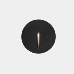 Luminosa Lighting Luminosa Bat Outdoor Led Recessed Wall Light Round Urban Grey Ip65 2.2W 3000K