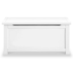 Cornish White Ottoman Blanket Box - Fully Assembled By Roseland Furniture - thumbnail 3