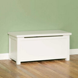 Cornish White Ottoman Blanket Box - Fully Assembled By Roseland Furniture - thumbnail 9