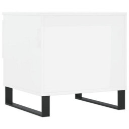 Berkfield Coffee Tables 2 Pcs High Gloss White 50X46X50 Cm Engineered Wood - thumbnail 9