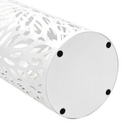 Vidaxl Umbrella Stand Leaves Steel White - thumbnail 6