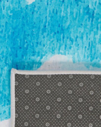 Beliani  Rug Bozat Blue 160 X 230 Cm - thumbnail 4