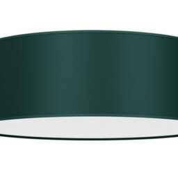 Milagro Verde Hand Made Scandi Style Ceiling Lamp In A Rich Green Finish Holds 3Xe27 Led Bulbs - thumbnail 2