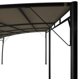 Berkfield Garden Sunshade Awning 6X3X2.55 M Taupe - thumbnail 5