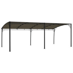 Berkfield Garden Sunshade Awning 6X3X2.55 M Taupe - thumbnail 4