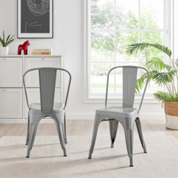 Furniturebox Uk 4X Milan Navy Hatched Velvet Dining Chairs Black Legs - thumbnail 3