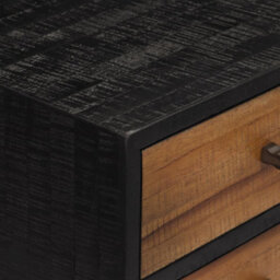Berkfield Console Table With Drawers 116X30X76 Cm Solid Reclaimed Teak - thumbnail 6