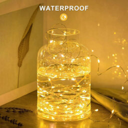 2 Pack 33Ft 100 Led Solar String Lights, Waterproof 8 Modes, Warm White For Outdoor Patio Garden Decor - thumbnail 7
