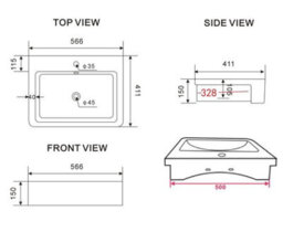 Affine Traditional Double Vanity Basin Unit With Shelving Unit Bathroom Furniture Green - thumbnail 9