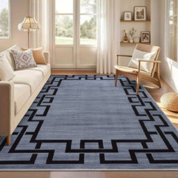 Aspire Homeware Luxury Large Rug, Non-Slip Plush Living Room Bedroom Area Carpet, Cosy Floor Rug Nico (L)230 X (W)160Cm